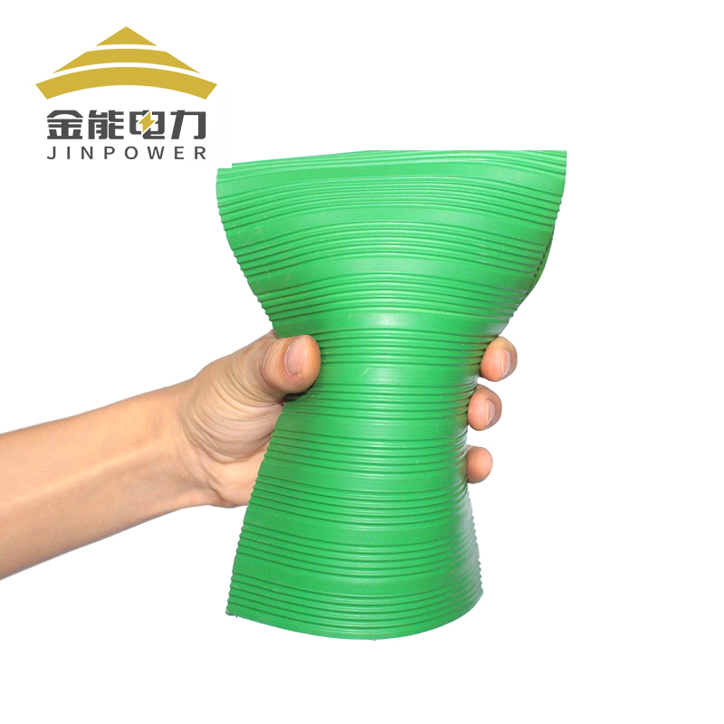 綠色條紋防滑絕緣橡膠板天然橡膠原料